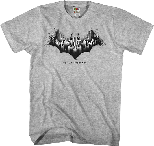 80th Anniversary Batman T-Shirt