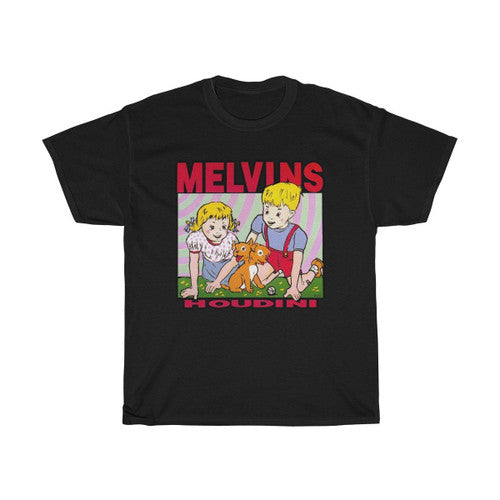 Melvins Houdini Metal Rock Band Vintage Retro Man's T-Shirt Tee