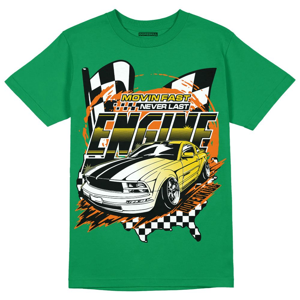 Green Collection DopeSkill Green T-shirt ENGINE Tshirt Graphic