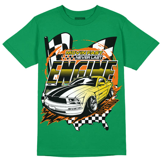 Green Collection DopeSkill Green T-shirt ENGINE Tshirt Graphic