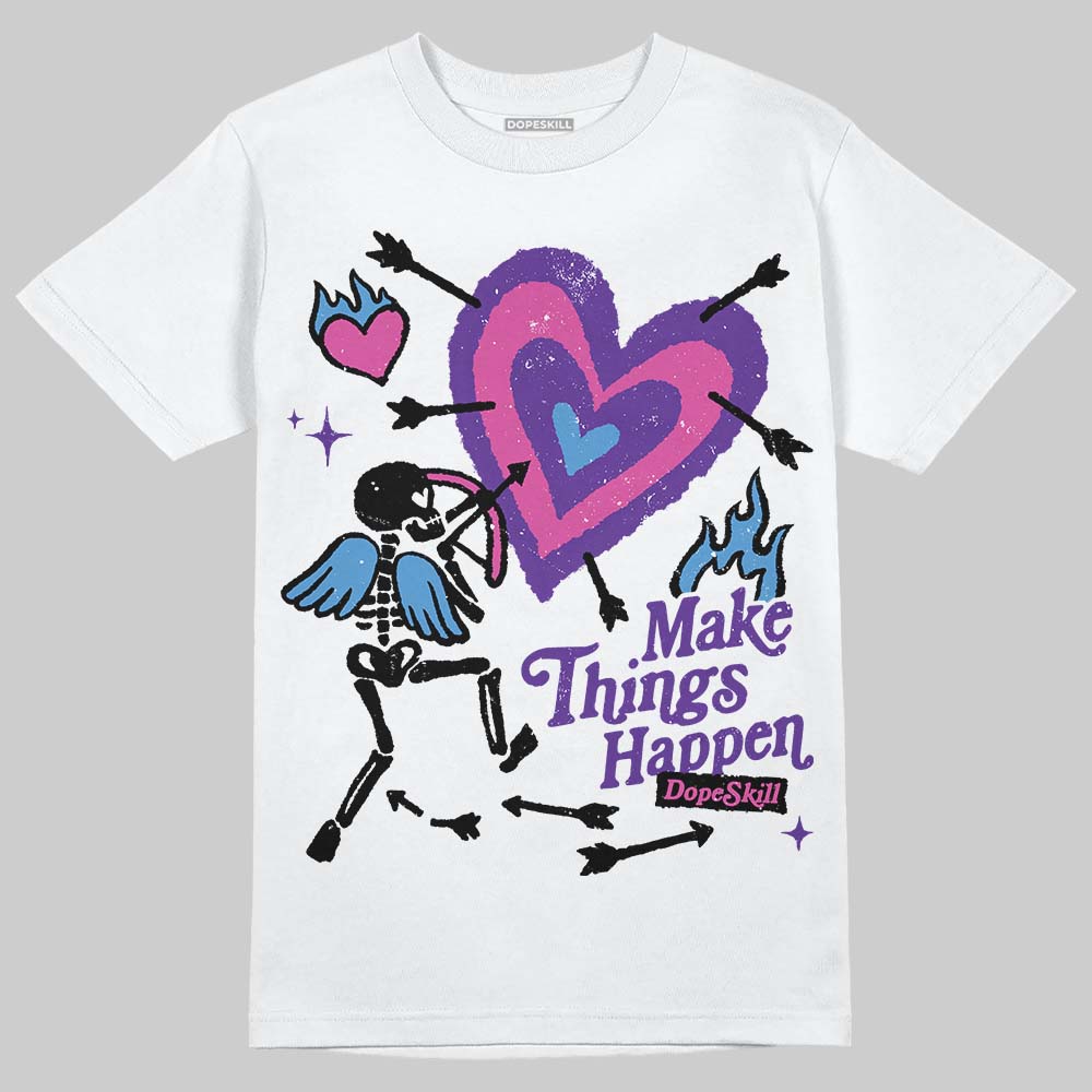 PURPLE Collection DopeSkill T-Shirt Make Things Happen Graphic