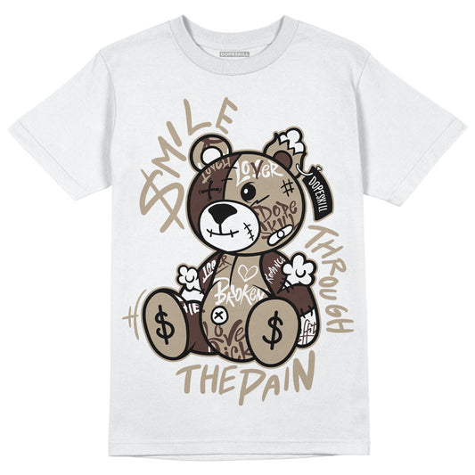 Latte 1s DopeSkill T-Shirt Smile Through The Pain Graphic