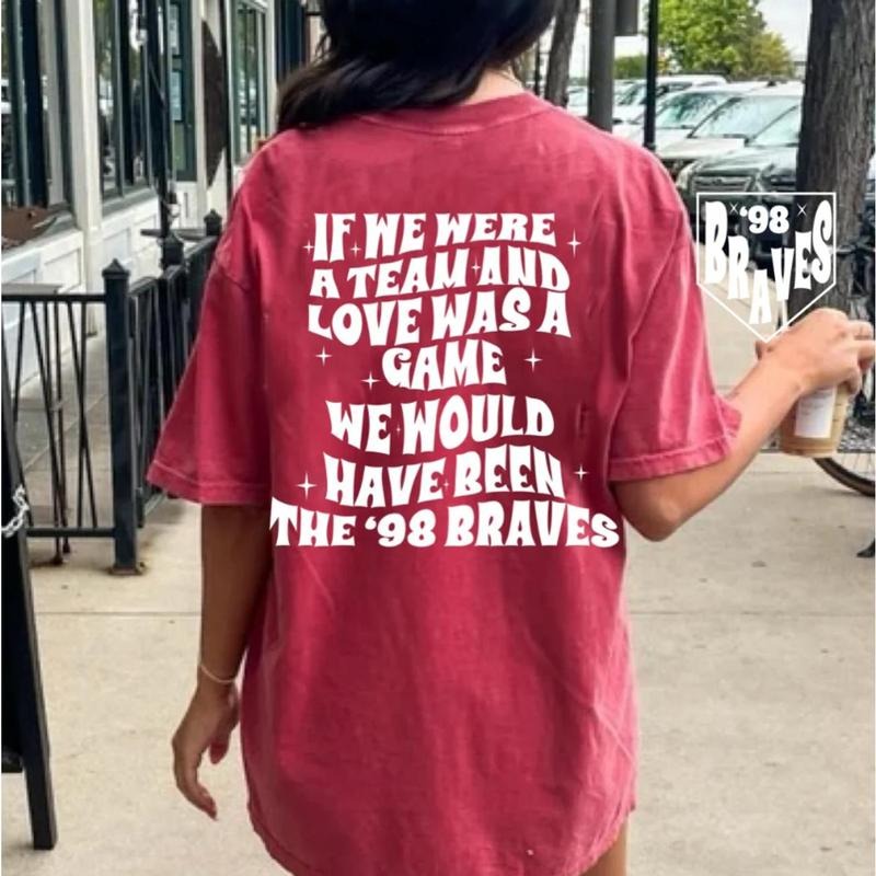 '98 Braves Shirt, Men's Short Sleeve Tee, Classic Atlanta Braves Graphic, Vintage Baseball Apparel 29HFK Hoodie, Sweatshirt