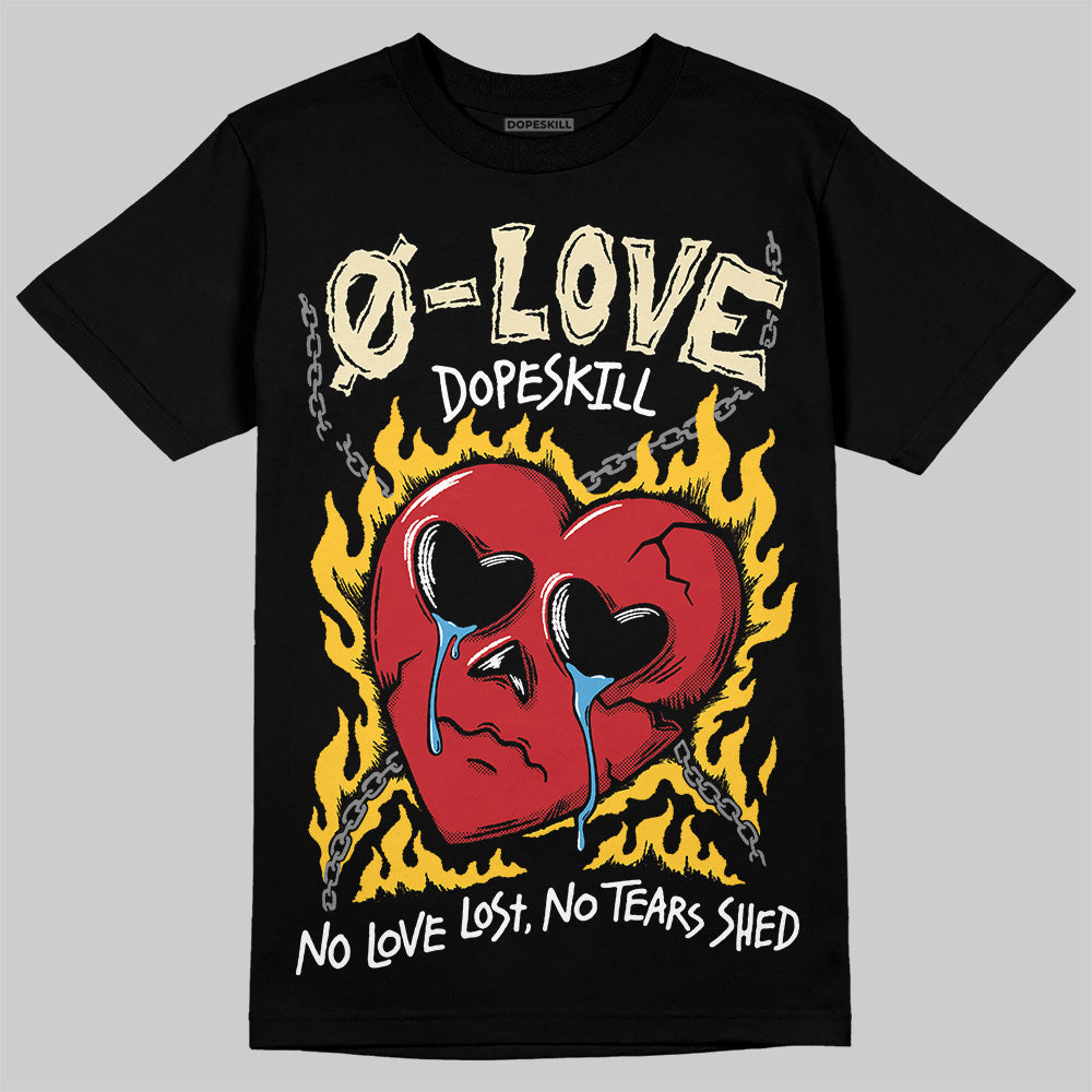 Union LA x Air Retro OG 1s DopeSkill T-Shirt Crying Heart Graphic