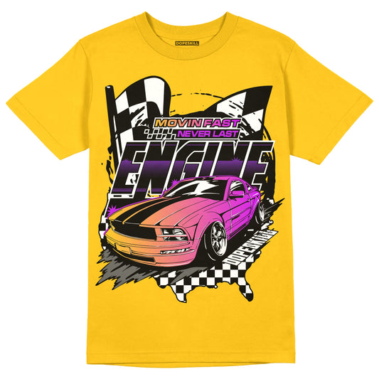 Yellow Collection DopeSkill Gold T-shirt ENGINE Tshirt Graphic