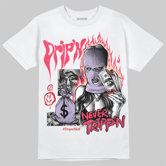 Peanut Butter Jelly 5s DopeSkill T-Shirt Drip'n Never Tripp'n Graphic