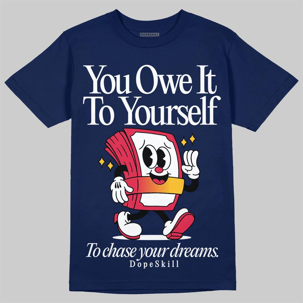 Kobe 5 Protro Caitlin Clark DopeSkill T-Shirt Owe It To Yourself Graphic