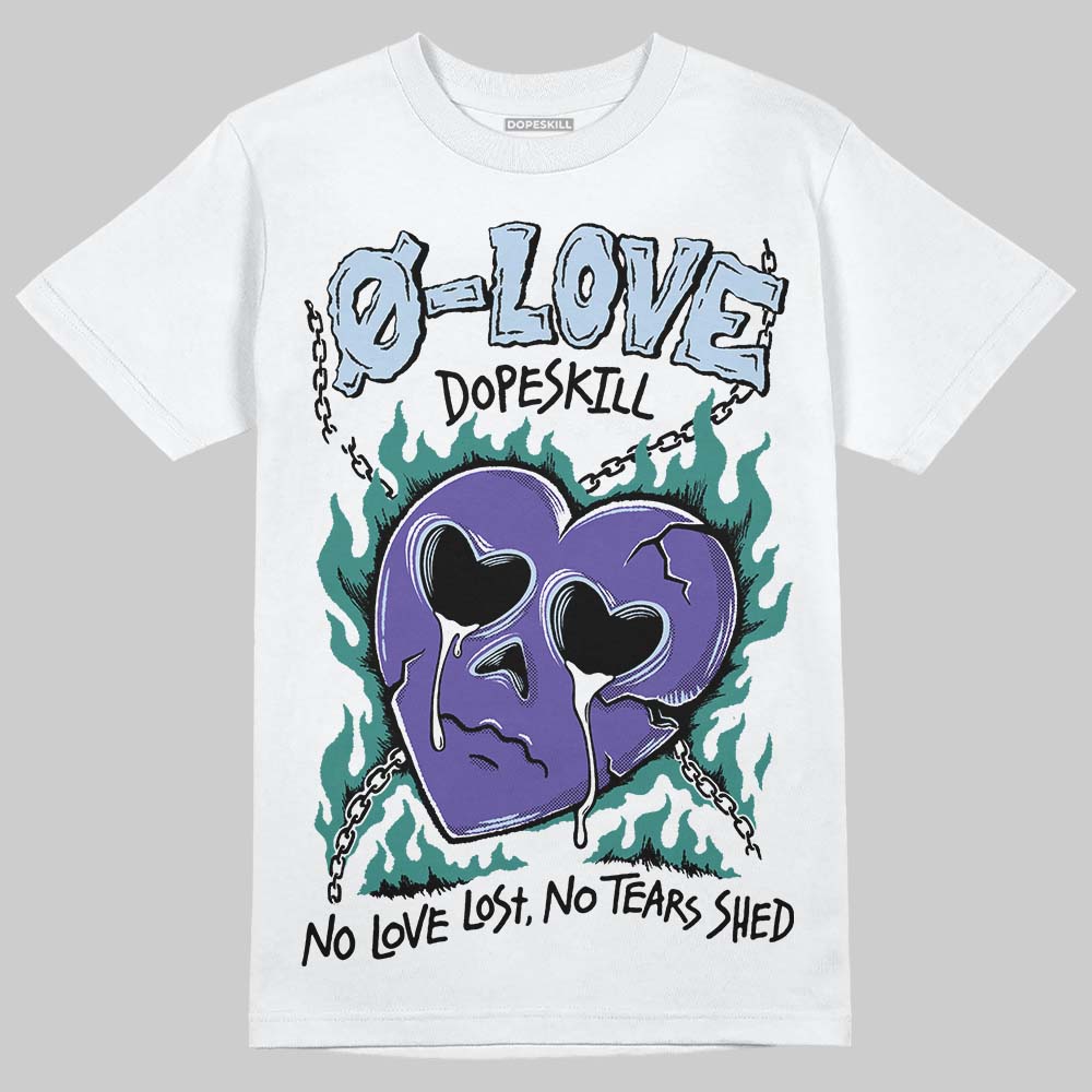 Grape 5s DopeSkill T-Shirt Crying Heart Graphic