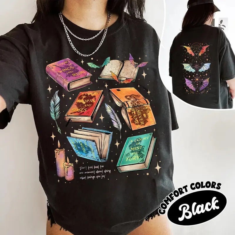 A Court Of Mist And Fury Shirt, A Court Of Thorns And Roses Sweatshirt, Acotar Bookish Tee Shirt, ACOTAR Velaris Sweater,...