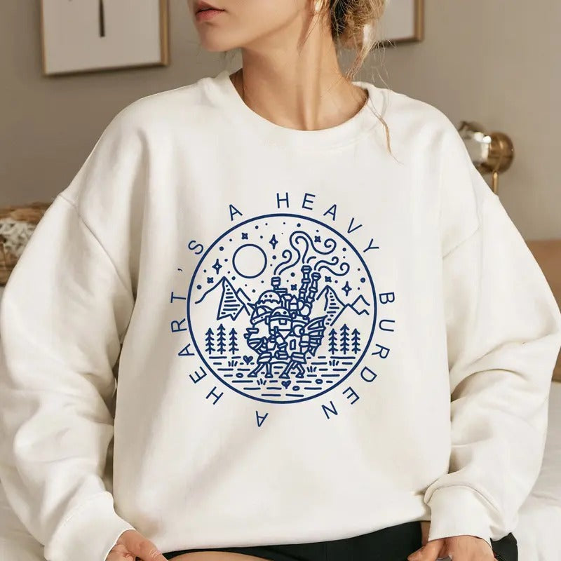A Heart Is A Heavy Burden Characters Anime Lovers Shirt Crewneck Hoodie, Manga Shirt Sweatshirt | HypeCrazeTee.com