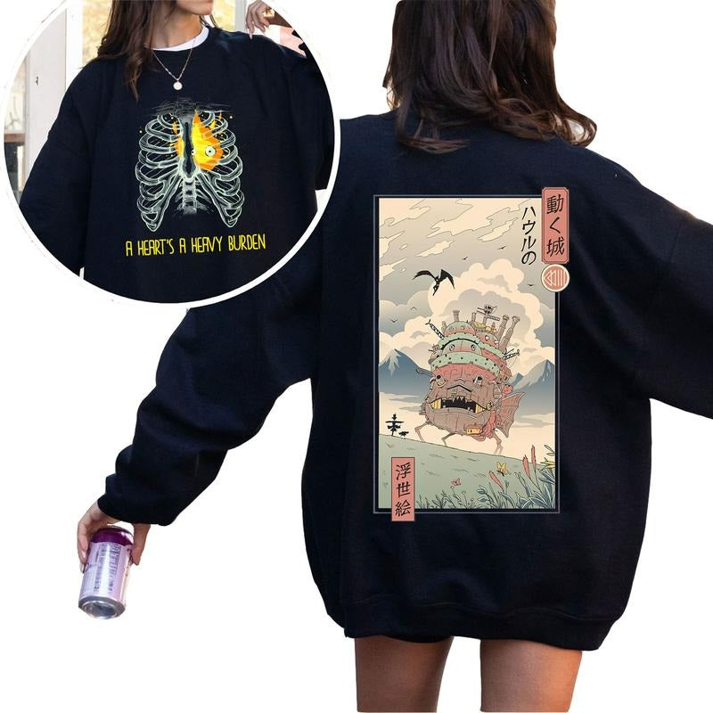 A Heart's A Heavy Burden HC Characters Anime Lovers Tshirt Crewneck Hoodie Sweatshirt | HypeCrazeTee.com