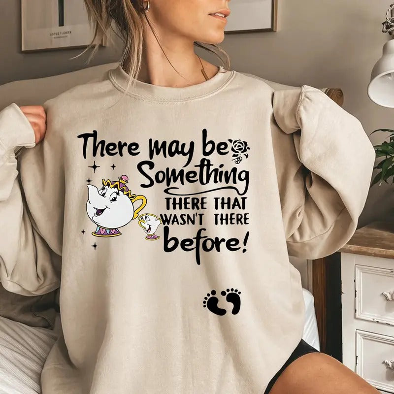 A Little Magic Inside Sweatshirt, Pregnancy Reveal, Cute Maternity Sweatshirt for Expecting Moms T-Shirts, Hoodie