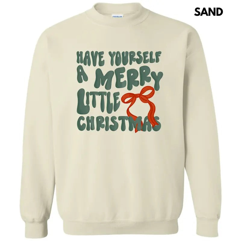 A Merry Little Christmas Sweatshirt 'NLB' T-Shirts, Hoodie | HypeCrazeTee.com