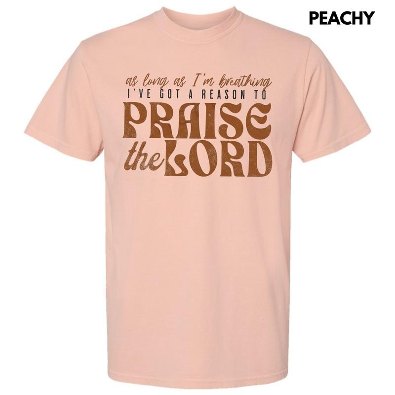 A Reason To Praise Comfort Colors T-Shirt Hoodie, Sweatshirt | HypeCrazeTee.com