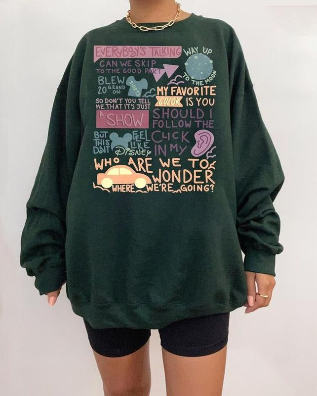 A.J.R Brothers Band Sweatshirt, A.J.R Tracklist Songs Album Sweatshirt, The Maybe Man Tour 2024 Sweatshirt, Fans Gift...