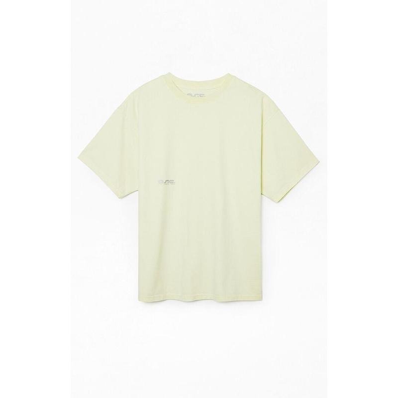 A.R.C. Men's Yellow Vintage Wash Comfort Heavyweight T-Shirt Hoodie, Sweatshirt | HypeCrazeTee.com