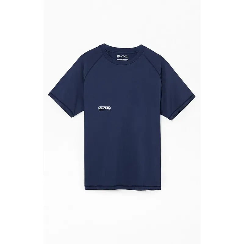 A.R.C. Men's Navy Active Sport UV T-Shirt Hoodie, Sweatshirt | HypeCrazeTee.com