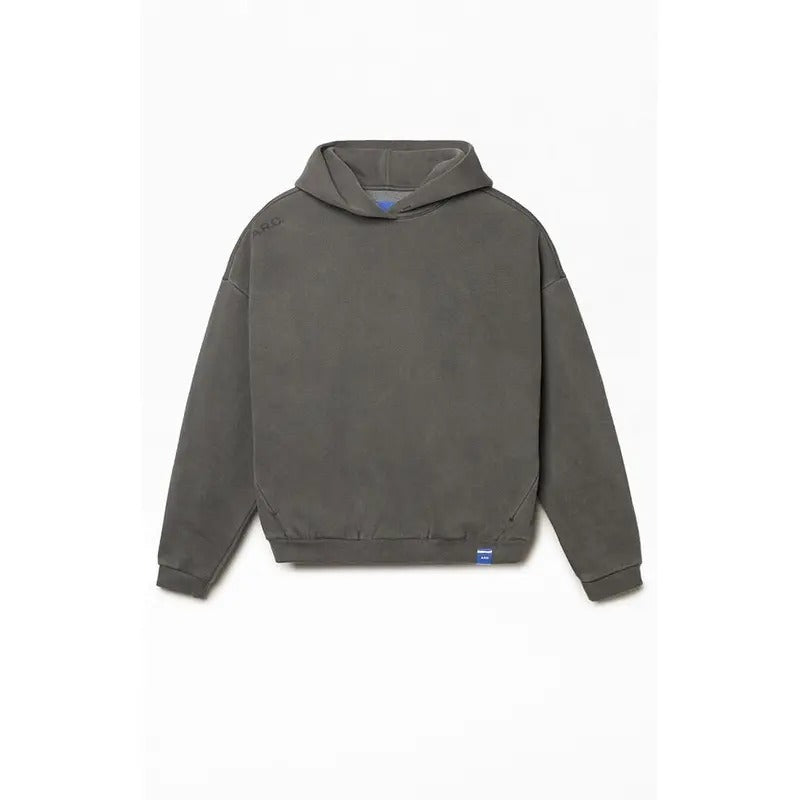 A.R.C. Men's Light Tan Vintage Wash Heavyweight Oversized T-Shirt Hoodie, Sweatshirt | HypeCrazeTee.com