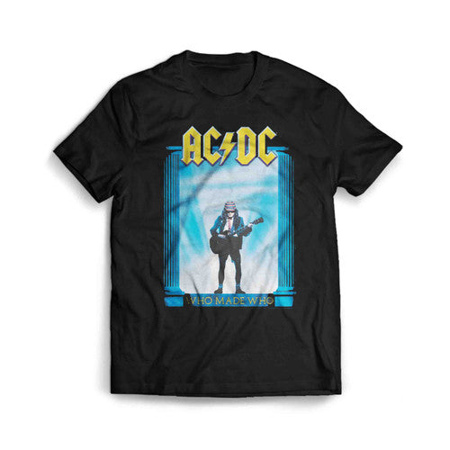 ACDC Heavy Metal Band Concert Tour Men's T-Shirt Tee