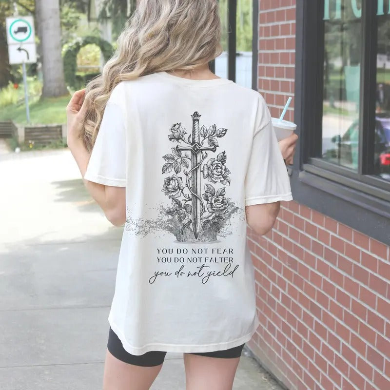ACOTAR Shirt ACOTAR Merch Velaris T-Shirt You Do Not Yield Rhysand Feyre SJM Merch Sarah J Maas Merch T Acotar Gifts...
