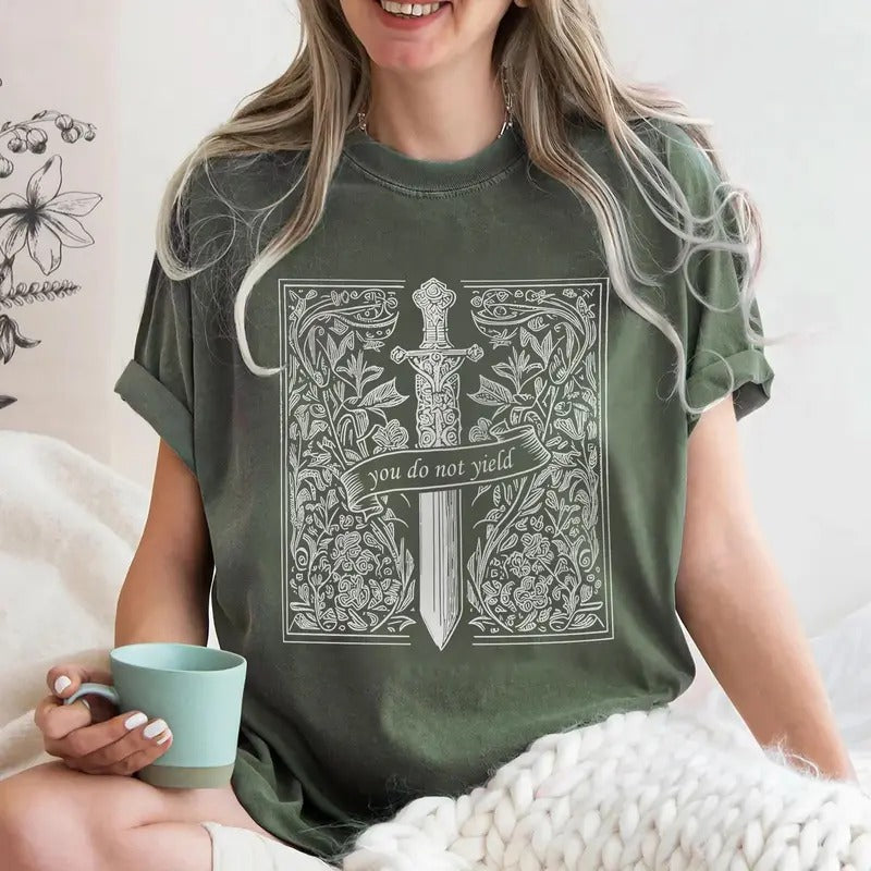 ACOTAR Velaris shirt, You do not yield t-shirt, sjm quotes t-shirt, SJM Shirt, A Court of Thorns and Roses t-shirt, SJM...