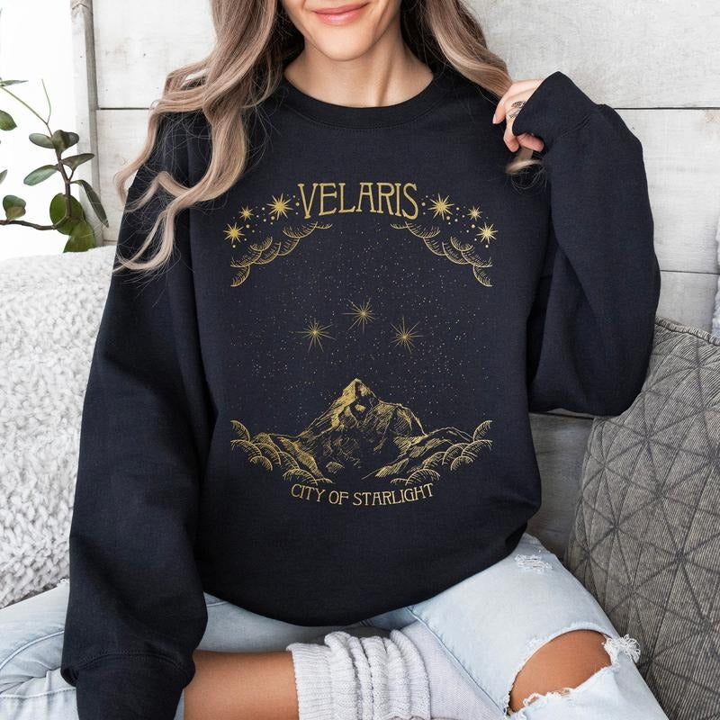 ACOTAR Velaris, City of Starlight Sweatshirt, A Court of Thorns and Roses T-Shirts, Hoodie | HypeCrazeTee.com