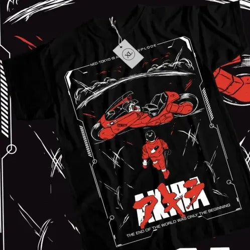 AKIRA T-Shirt Manga Anime Kaneda Tetsuo Katsuhiro Otomo Neo Tokyo Tee All Size Hoodie, Sweatshirt | HypeCrazeTee.com
