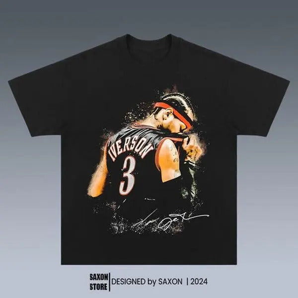 ALLEN IVERSON& AI GRAPHIC TEE | VINTAGE GRAPHIC T-SHIRT SWEATSHIRT HOODIE | SPORT TEE | GIFT FOR FAN | HypeCrazeTee.com