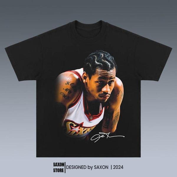 ALLEN IVERSON GRAPHIC TEE | VINTAGE GRAPHIC T-SHIRT SWEATSHIRT HOODIE | SPORT TEE | GIFT FOR FAN V3 | HypeCrazeTee.com