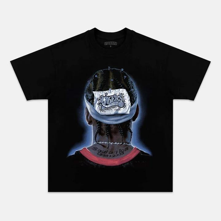 ALLEN IVERSON TEE - VINTAGE TEE - SPORT TEE - GRAPHIC MEN'S T-SHIRT SWEATSHIRT HOODIE - GIFT FOR FAN | HypeCrazeTee.com