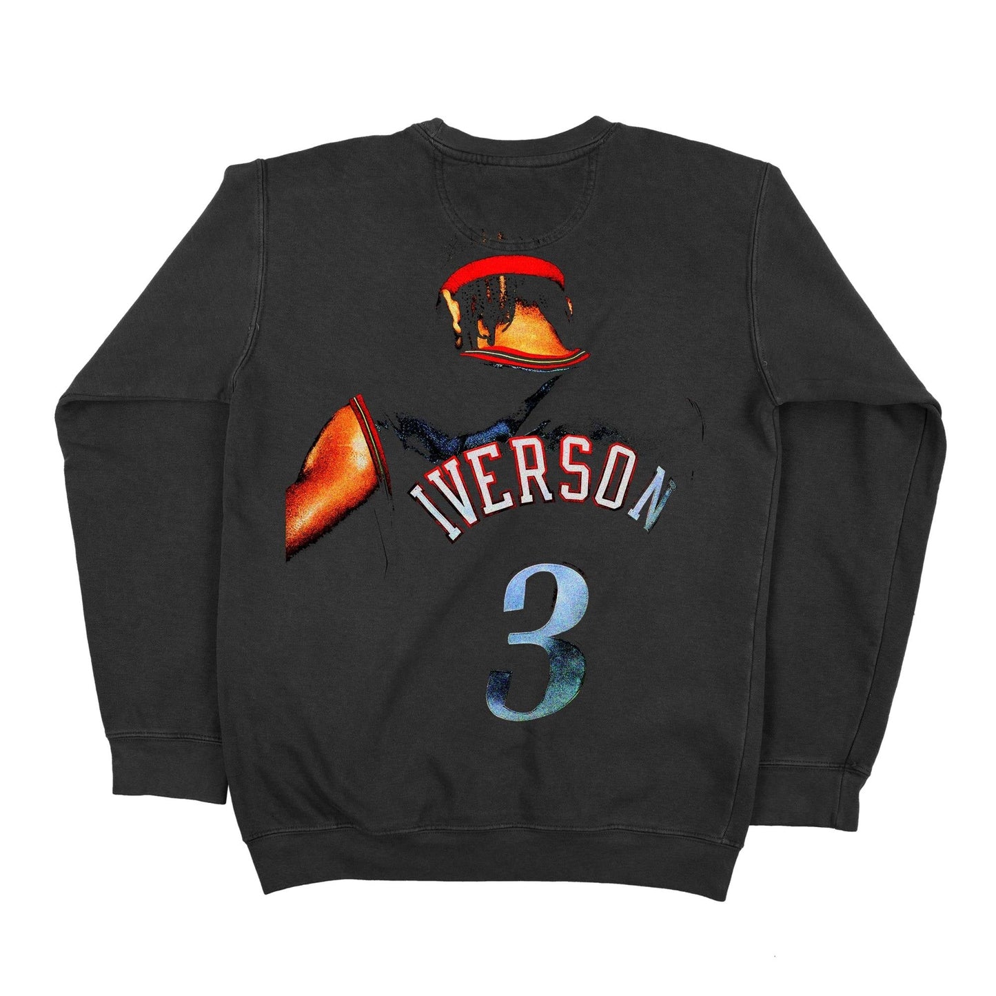 Allen Iverson The Answer Sweatshirt – NBA All-Star Retro Basketball Sweater, Vintage Streetwear Apparel