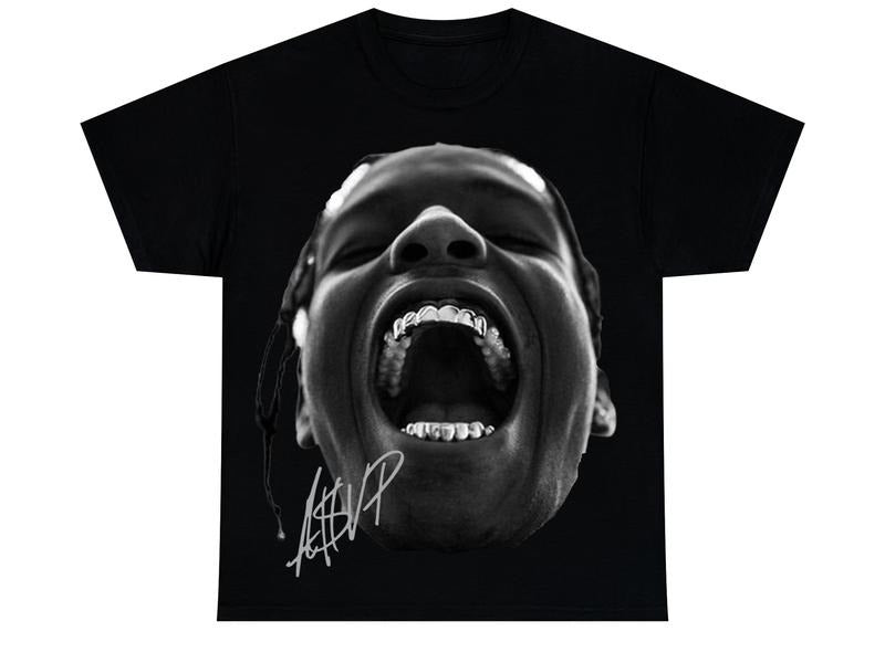 ASAP ROCKY T-Shirt Rapper Graphic Tee Rap Hip Hop Y2k Merch Men Women Menswearstyle{n002}3 Hoodie, Sweatshirt