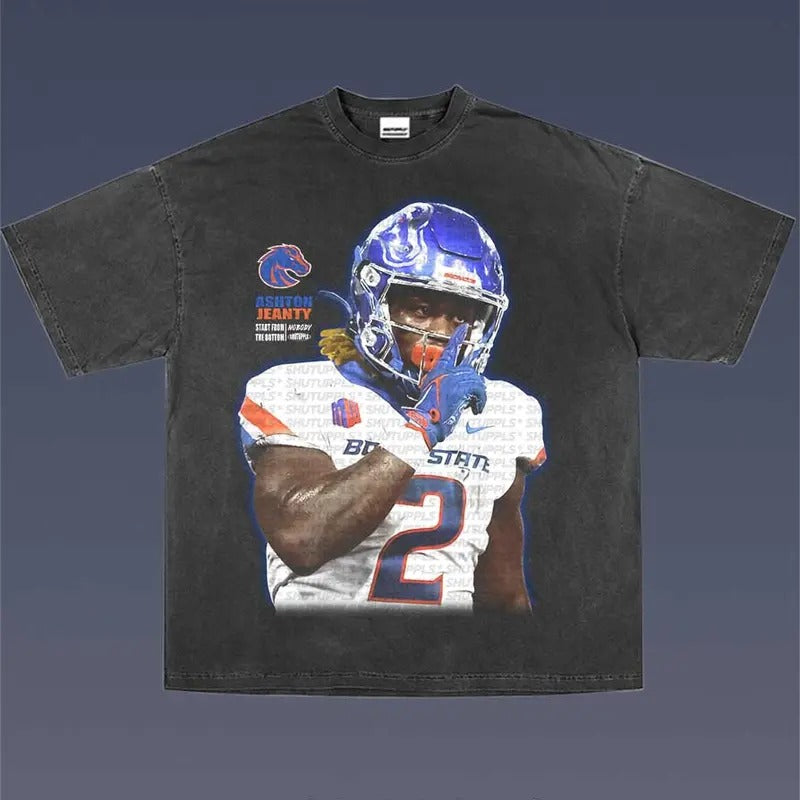 ASHTON JEANTY 1.1 Tee - Soft and Comfortable Shirt - Unisex - Graphic T-Shirt Hoodie, Sweatshirt | HypeCrazeTee.com