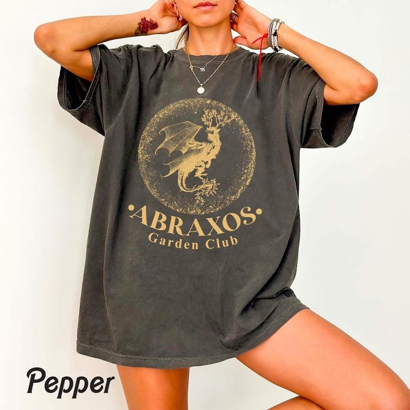 Abraxos Flower Co T-Shirt, Botanical Throne of Glass Shirt, Abraxos Wildflower Boutique ToG tshirt, Manon Blackbeak...