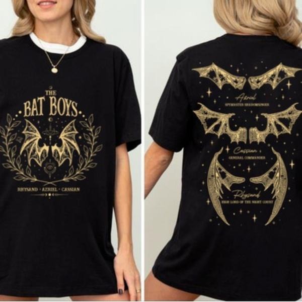 Acotar Merch Shirt, The Bat Boys Shirt, The Night Court Sweatshirt, A Court of Thorns and Roses Rhysand Cassian Azriel...