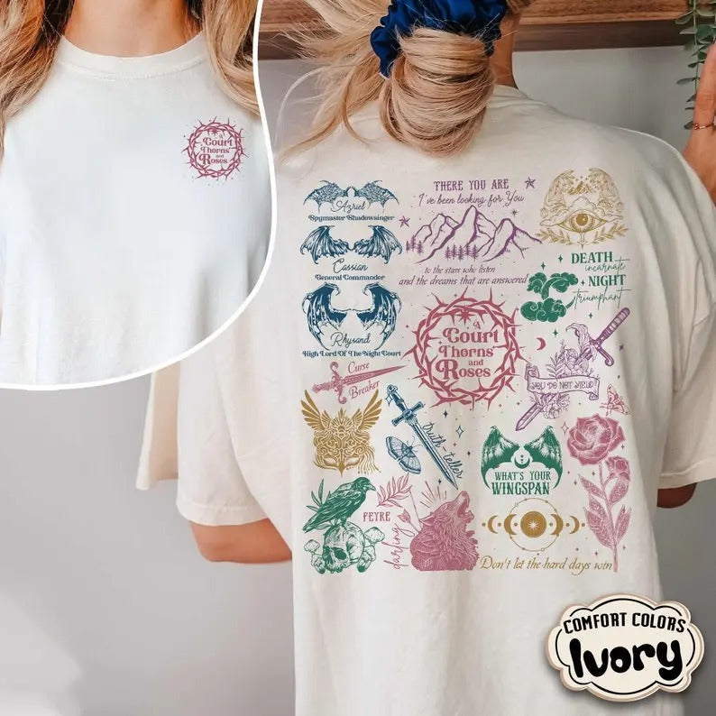 Acotar VeIaris shirt, The Night Court shirt, The Bat Boys shirt, Acotar Merch, C0urt of Thr0ne and R0ses shirt Hoodie,...