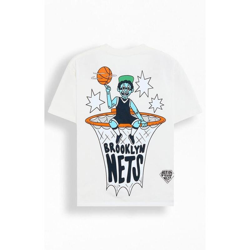 Action Figure Miles Men's NBA All-Stars Brooklyn Nets T-Shirt - Multicolor Hoodie, Sweatshirt | HypeCrazeTee.com