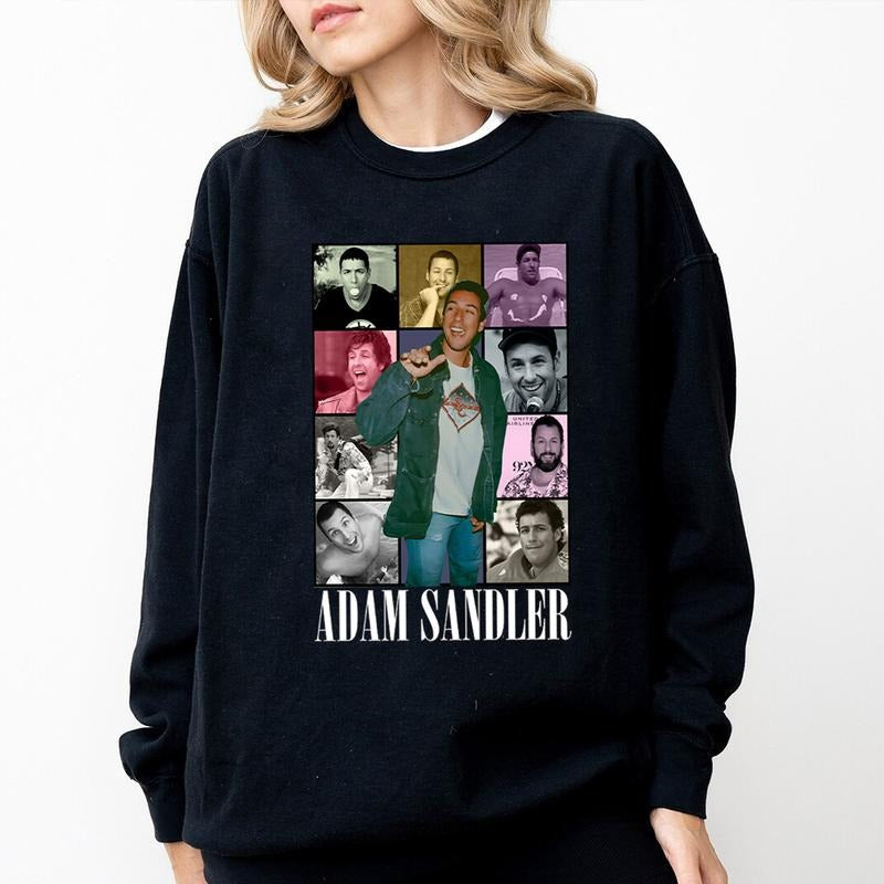 Adam Sandler T-Shirt, Adam Sandler Sweatshirt, Adam Sandler Tee, Adam Sandler Fan Giftstyle{n002}2 Hoodie | HypeCrazeTee.com
