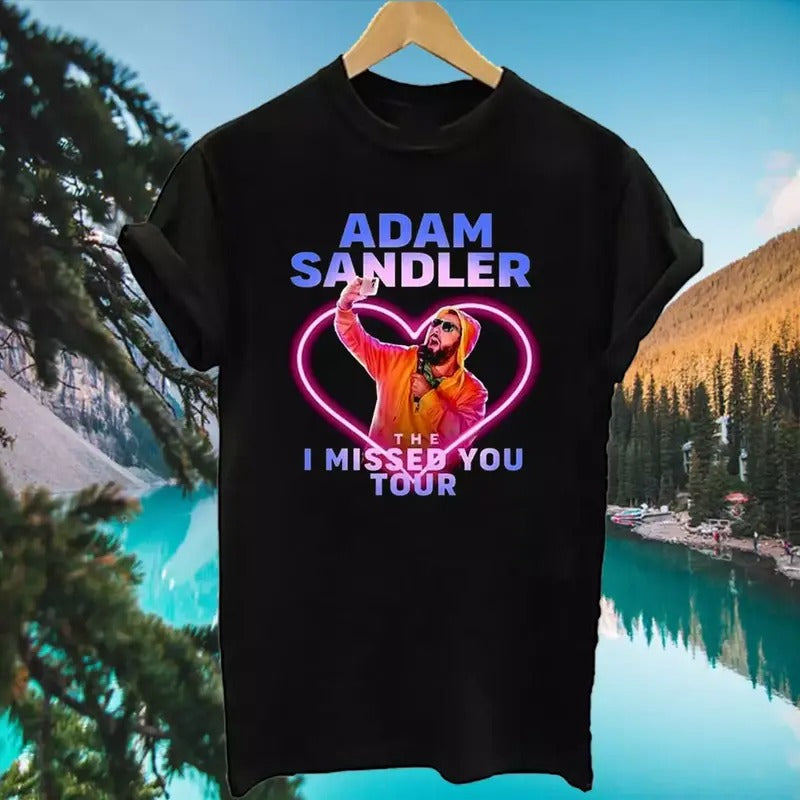 Adam Sandler The Missed You Tour 2023 Shirt Fan Concert Classic S-3XL Hoodie, Sweatshirt | HypeCrazeTee.com