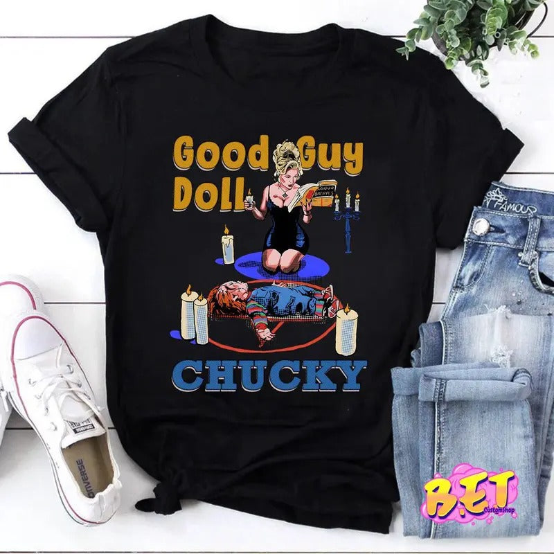 Ade Due Damballa Bride Of Chucky T-Shirt, Chucky Shirt, Bride Of Chucky Shirt, Horror Movie Character Shirt, Halloween...
