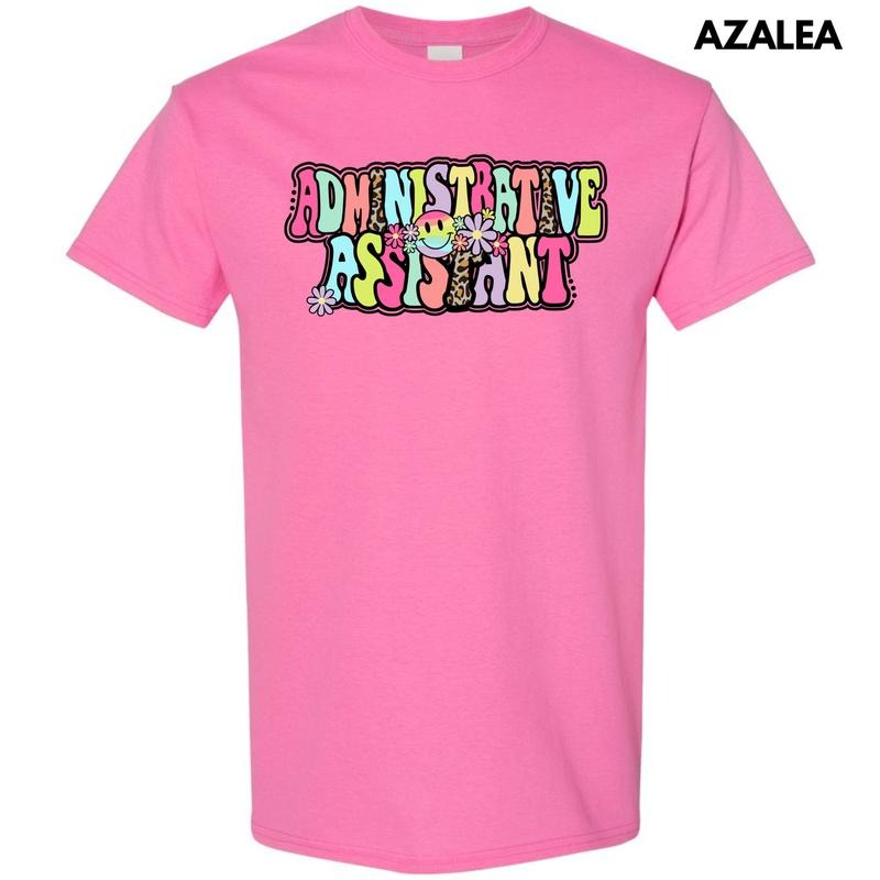 Administrative Assistant Groovy Gildan Short Sleeve T-Shirt 'NLB' Hoodie, Sweatshirt | HypeCrazeTee.com
