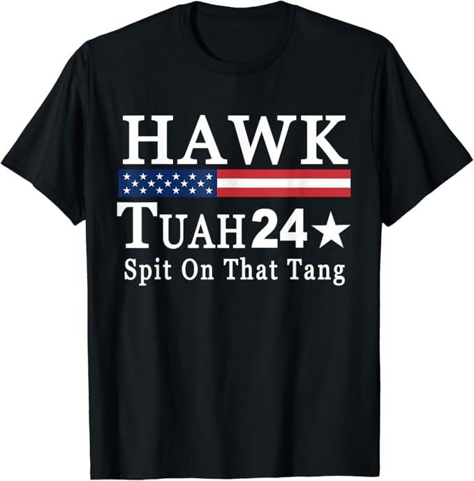Adult Humor Shirts, Hawk Tuah 24 Spit On That Thang Quote Girls T-Shirt Top Casual Unisex Comfort Cotton Hoodie, Sweatshirt