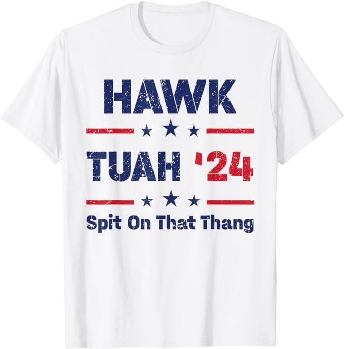 Adult Humor Shirts, Hawk Tush Spit on that Thing T-Shirt, Classic Fit Casual Cotton Hoodie, Sweatshirt | HypeCrazeTee.com