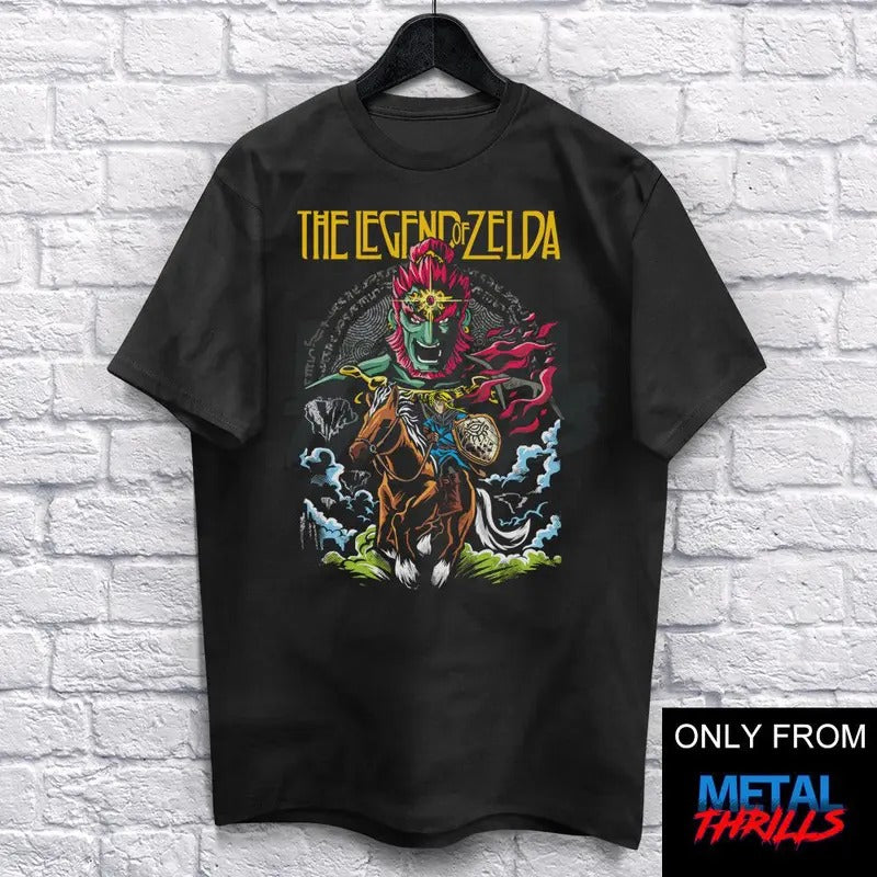 Adventure Legends T-Shirt Unisex (For Men and Women) Shirt Gamer Shirt Heavy Metal Shirts Video game Shirt Music Retro...