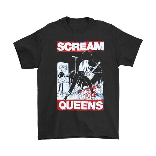 Adventure Time Marceline Scream Queens Tour Man's T-Shirt Tee
