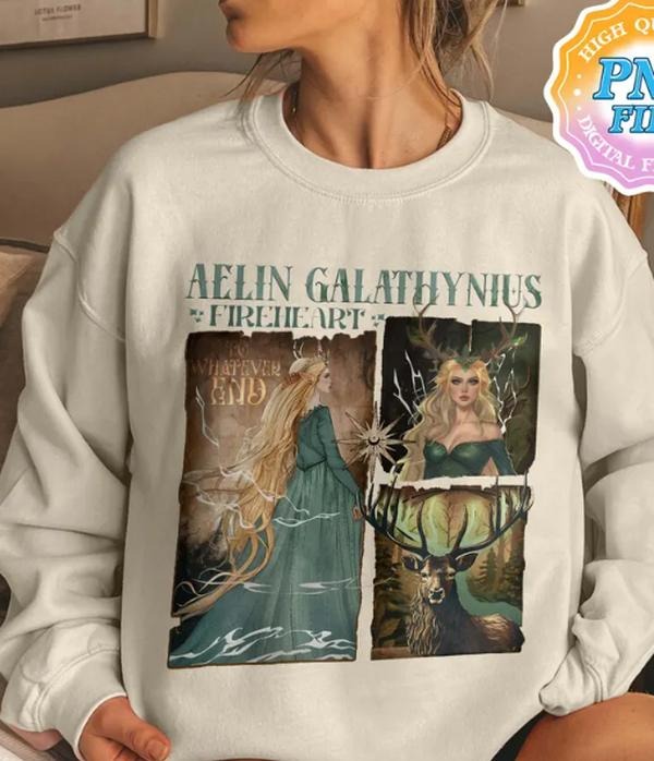 Aelin Galathynius Fireheart Shirt, Throne of Glass, Throne of Glass Merch, To Whatever End Shirt Hoodie, Sweatshirt
