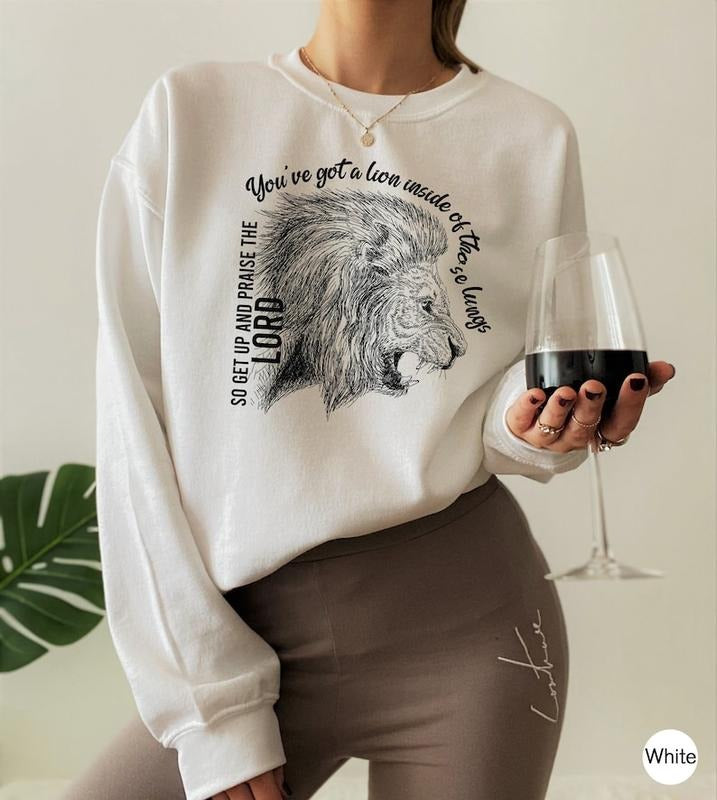 Aesthetic Christian Sweatshirt, Women's Religious Shirt, Christian Song Shirt, Faith Tshirt, Trendy Christian Gifts,...