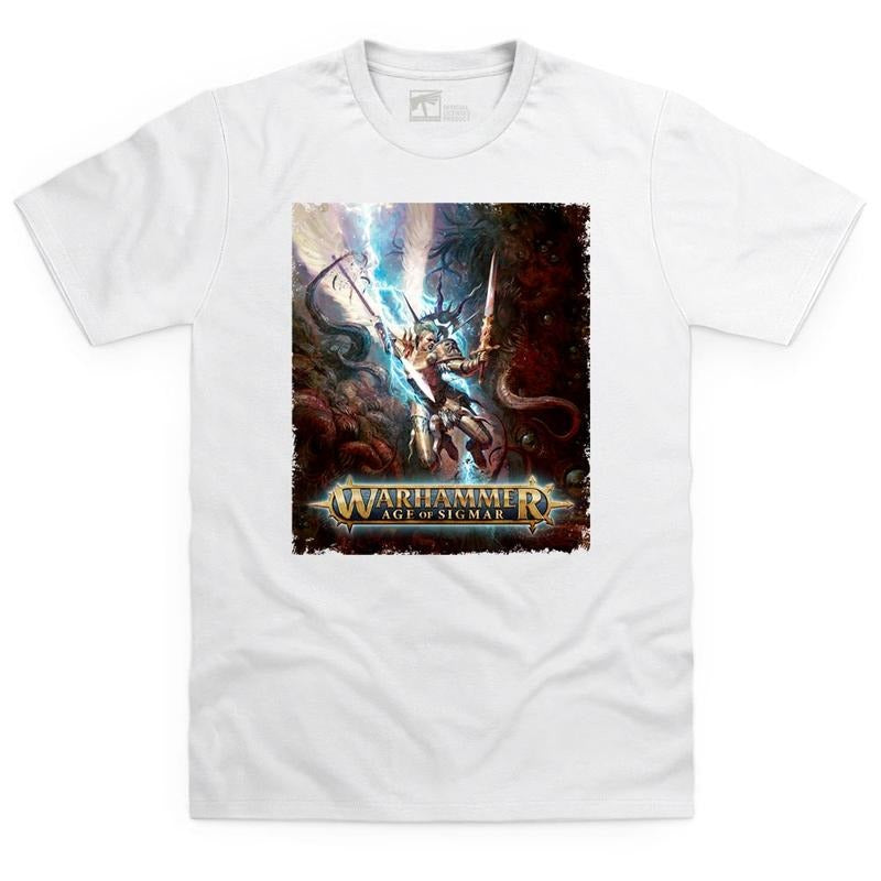 Age of Sigmar The Celestial Spear T Shirt - WARHAMMER MERCH Hoodie, Sweatshirt | HypeCrazeTee.com
