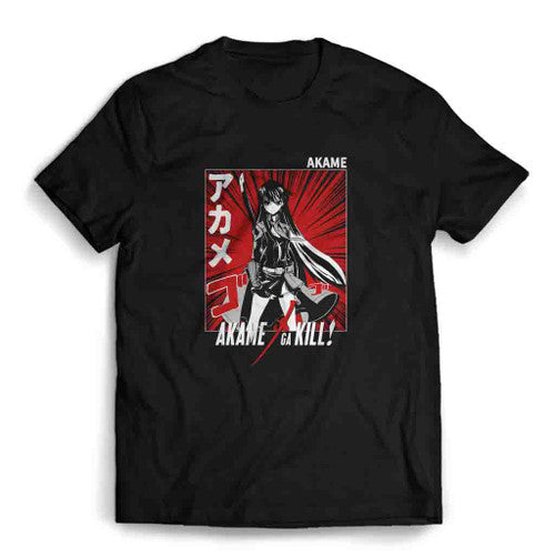 Akame Ga Kill Anime Mens T-Shirt Tee