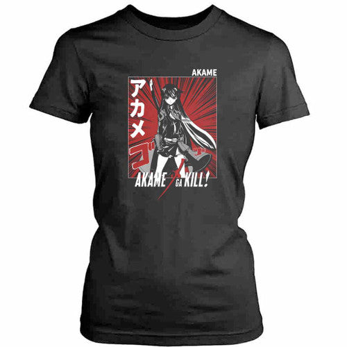 Akame Ga Kill Anime Womens T-Shirt Tee